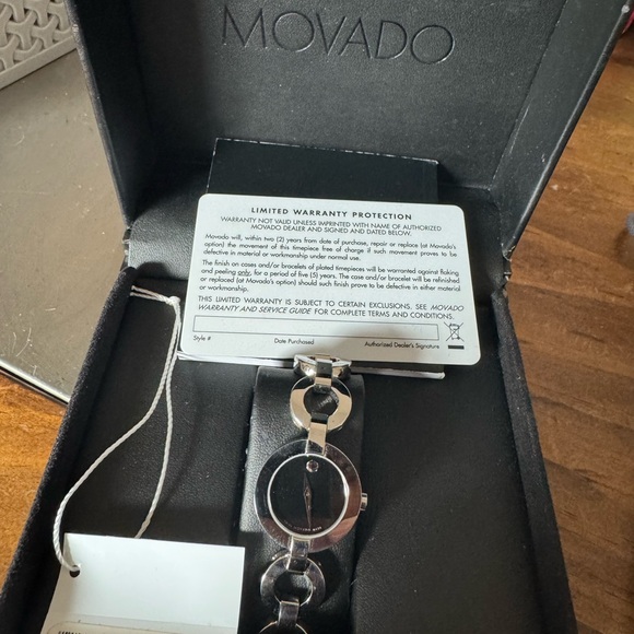 Silver Movado Watch - Picture 2 of 5